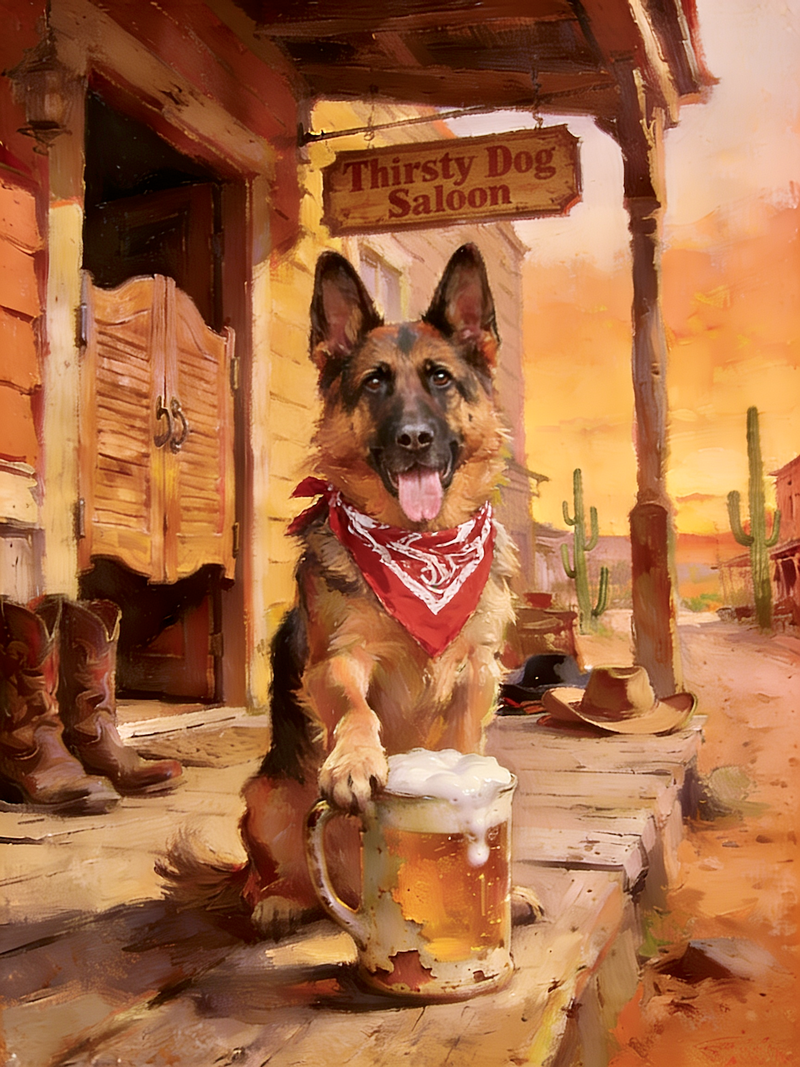 American West - Thirsty Dog Saloon