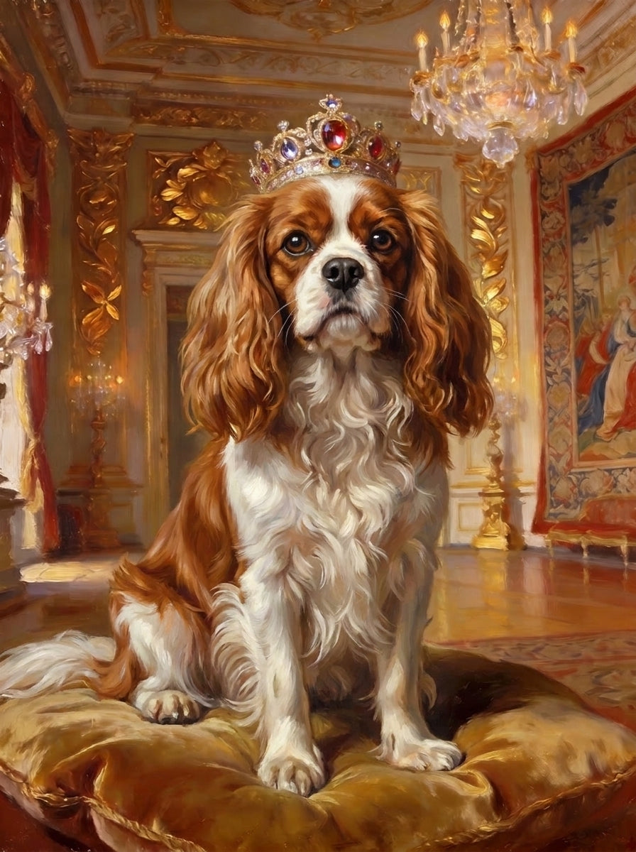Custom pup portrait