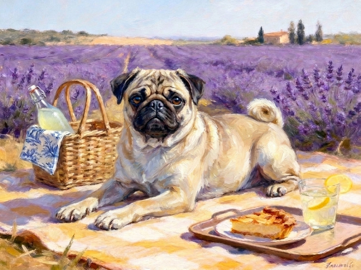 Provence - Lavender Field Picnic