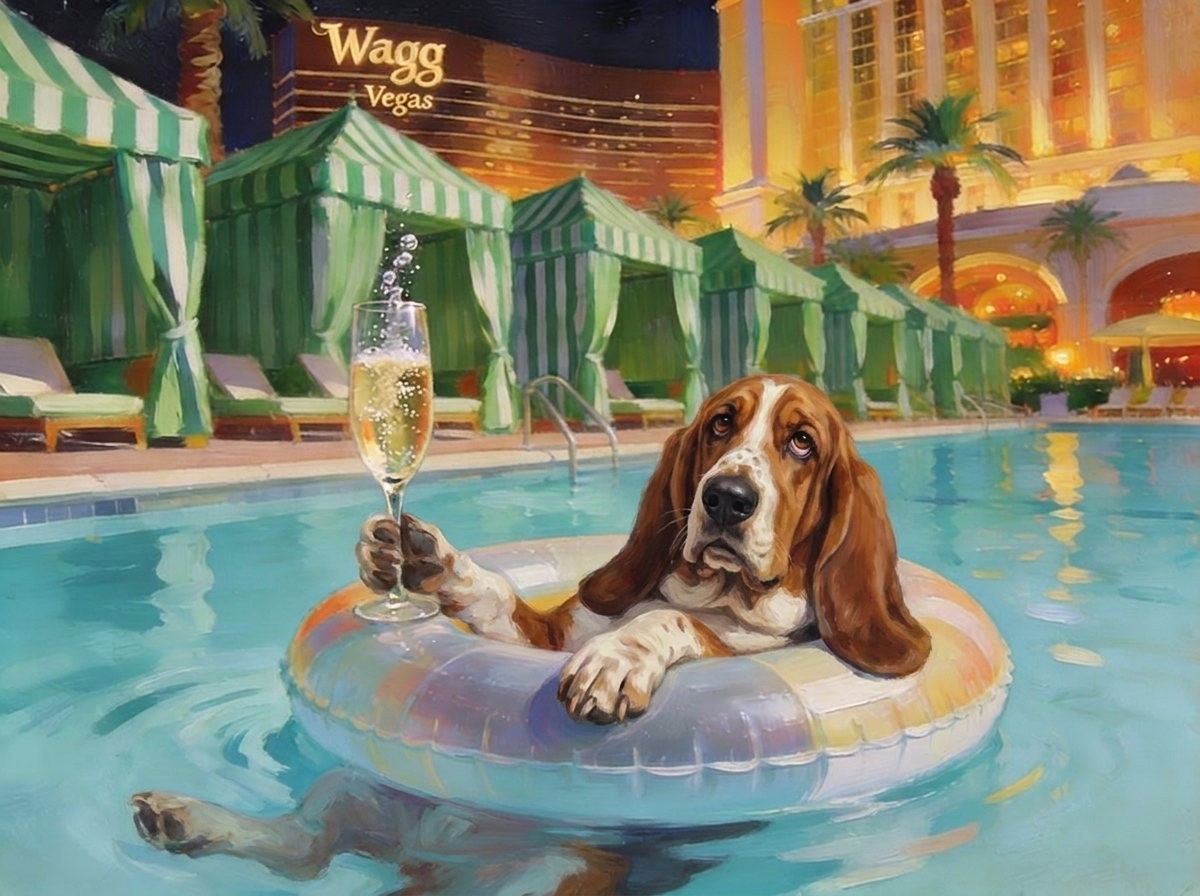 Las Vegas - Wagg Vegas Pool Day